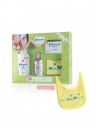 Johnson's Baby Care Collection with Organic Cotton Bib & Baby Comb...