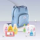 JOHNSONS BABY Gift Pack with Daily Essential products & a Premium Maternity Bag...