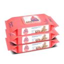 Johnson's Baby Wet Wipes | Alcohol & Soap Free | Prevents Rashes & Redness | 216 Wipes...