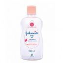 Johnson's Non-Sticky Baby Oil with Vitamin E for Easy Spread and Massage (Clear, 500ml)...