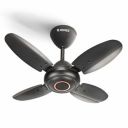Jones Breeze 600 mm/24 inch Ultra High Speed 3 Blade Anti-Dust Decorative Star Rated Ceiling Fan (Smoked Brown)...