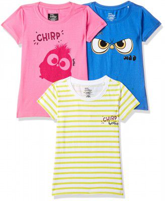 Joshua Tree Girl's Regular Fit T-Shirt (4-5 Years)