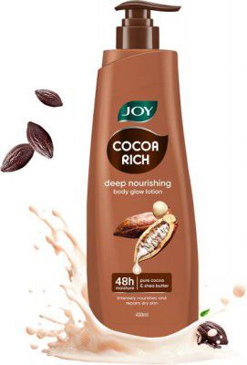 Joy Cocoa Rich Nourishing Body Lotion For Normal to Dry Skin in Summers (400 ml)