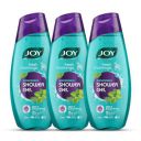 Joy Cooling Mint Shower Gel Body Wash Value Combo Pack (250ml x 3) | Peppermint Skin Cooling & Eucalyptus Deep Cleansing ...