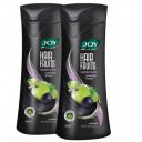 Joy Hair Fruits Shining Black Conditioning Shampoo Enriched with Amla & Black Grapes ( 2 x 340ml )...