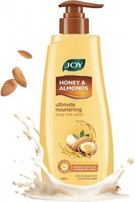 Joy Honey & Almonds Ultimate Nourishing Body Milk Lotion (600 ml)