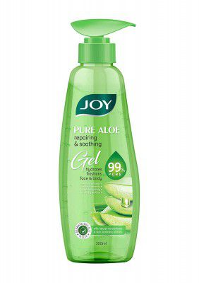 Joy Pure Aloe | Repairing & Soothing | 99% Pure Aloe Vera Gel for Face & Body | Skin Softening | For All Skin Types 300 ml