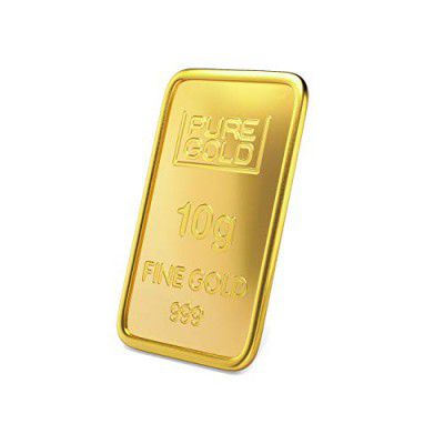 Joyalukkas Assayer Certified 10 grams, 24k (999) Yellow Gold Precious Gold Bar