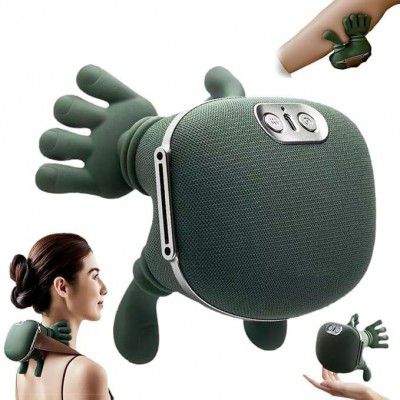 JOYHILL Rainspire Wireless Neck Massager with Heat, Deep Tissue 3D Kneading Shoulder Massager