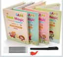 joymax Sank Magic Practice Book for Kids – Reusable Writing & Drawing Practice Notebook...