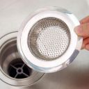 JRM Stainless Steel Kitchen Sink Drain Strainer and Sink Strainer Stopper, Anti Clogging Sink Disposal Stopper with Large Wide Rim for Kitchen Sinks Jali (Sink Strainer SS)...