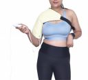 JSB H15 Frozen Shoulder Orthopedic Heating Belt Electric Heat Pad Universal Size for Both Shoulders Cervical Pain Relief with Temperature Control (Skin-White)...