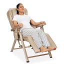 JSB HF170 Massage Chair Recliner Electric for Full Body Pain Relief & Relaxation (Champagne Brown)...