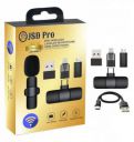 JSD PRO JSD-WMG-9 Gold Series- HQ - iPhone & C-Type Smartphone compatible Mini Wireless Microphone...