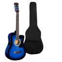 JUAREZ 38 Inches Lindenwood Acoustic Guitar With Dual Action 