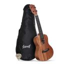 Juarez JRZ23UK/NA 23" Concert Size Ukulele Kit, AQUILA Strings, Sapele Body, Rosewood Fingerboard, Matte Finish, with Bag and Picks, Natural Brown (23 INCH FULL SIZE, Mahogany)...