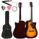 JUAREZ JRZ41C 41 Inch ACOUSTIC GUITAR WITH ACC (3TS SUNBURST)...