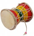 Juarez Nawaab 12.7 cm (5 Inch) Damru Hand Percussion Handmade Indian Musical Instrument...