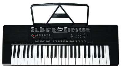 Juarez Octavé JRK490 49-Key Portable Electronic Teaching Keyboard Piano with LED Display