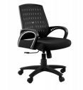 Jude Office Chair, Mid Back Breathable Mesh Chair - Adjustable Support and PU Wheels, Swivel Computer Task Chair...