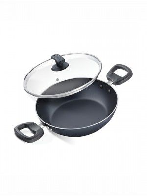 JUDGE By PrestigeBlack Non-stick Kadhai With Lid 1.6 L