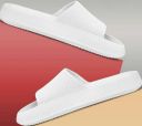 Judgement  Men Flip Flops  (White , 9)...