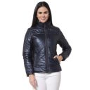 Juelle Women Solid Brown Hooded Nylon Winter Padded Jacket...