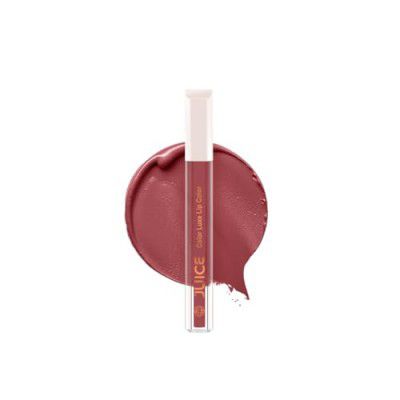 Juice Matte Luxe Lipstick - Vitamin E Enriched, Smudge-Free with Bio Retinol, Moisturizing Lock Technology, SPF 15, Long-Lasting (Pink Desire - M01)