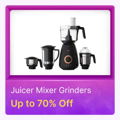 Juicer, Mixer & Grinder @ upto 70% off on Flipkart Big Billion Days Sale