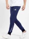 Jump Cuts Printed Men Dark Blue Track Pants...