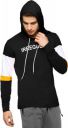 Jump Cuts  Printed Men Hooded Neck Black, White T-Shirt...