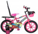 Junior Kid Pink Kids Cycle 14 Inches for Boys and Girls 3 to 5 Years of Age...