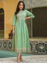 Juniper Floral Printed Empire Maxi Ethnic Dress...