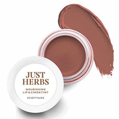 Just Herbs Ayurvedic, Natural Lip & Cheek Tint, Blush For Women- SLS, Chemical & Paraben Free