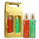 Just Herbs Body Mist Spray for Men and Women With Long Lasting Fragrance Perfume Combo - Fruity Fusion (2 x140ml)...
