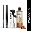Just Herbs Eye Regime Combo Pack of 4 (Black, 150 g)...