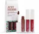 Just Herbs Matte Liquid Lipstick Kit Set Of 3 With Sweet Almond Oil  (Pink, 6 ml)...