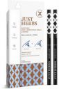 Just Herbs Naynam Day Long kohl Kajal Smudge-Proof Sweet Almond Oil & Vitamin E Set Of - 2  (Indigo Blue, 0.6 g)...
