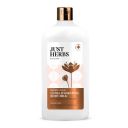Just Herbs Saffron + Malai Nourishing Body Milk Moisturizer - 300 ml | Hydrating Body Lotion for Dull, Tired & Dry Skin | Suits All Skin Types ...