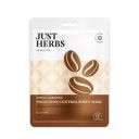Just Herbs Sheet Mask Glowing Skin Serum Masks, 20g (Coffee, Cinnamon)...