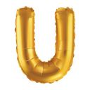 JUST PARTY Gold Letters Alphabets Foil Balloons for Birthday/Anniversary/Bachelorette/Wedding/Farewell & Other Ocassions, Make Your Own Custom Phrase...