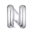 JUST PARTY Silver Letters Alphabets Foil Balloons for Birthday/Anniversary/Bachelorette/Wedding/Farewell & Other Ocassions, Make Your Own Custom Phrase...