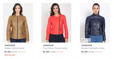 Justanned Jackets Upto 90% Off 