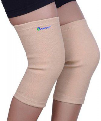 JUSTIFIT Knee Support Brace For Men Women Boys Girls Gym Sports (size S) Knee Support  (Beige)