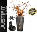 JUSTIFIT Shaker Bottle with Whisk Ball | Gym 700 ml...