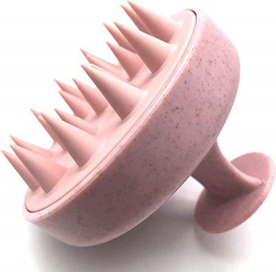 JustLatest Scalp Massager (Marble Pink), Scalp Massager 