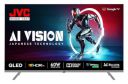JVC (50") AI Vision Series QLED Google TV LT-50NQ7165C (Black)...