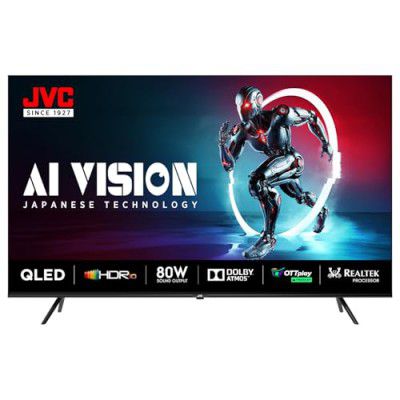 JVC (65") AI Vision Series QLED Google TV LT-65NQ7165C (Black)