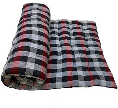jy Single Bed Cotton Filled Mattress Gadda Soft & Reversible 3 inch Single Cotton Mattress (L x W: 72 inch x 35 inch)