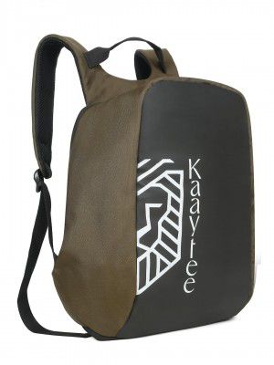 Kaaytee Voyager Plus Anti Theft Number Lock Backpack Bag with 15.6 Inch Laptop Compartment - (Olive Green)